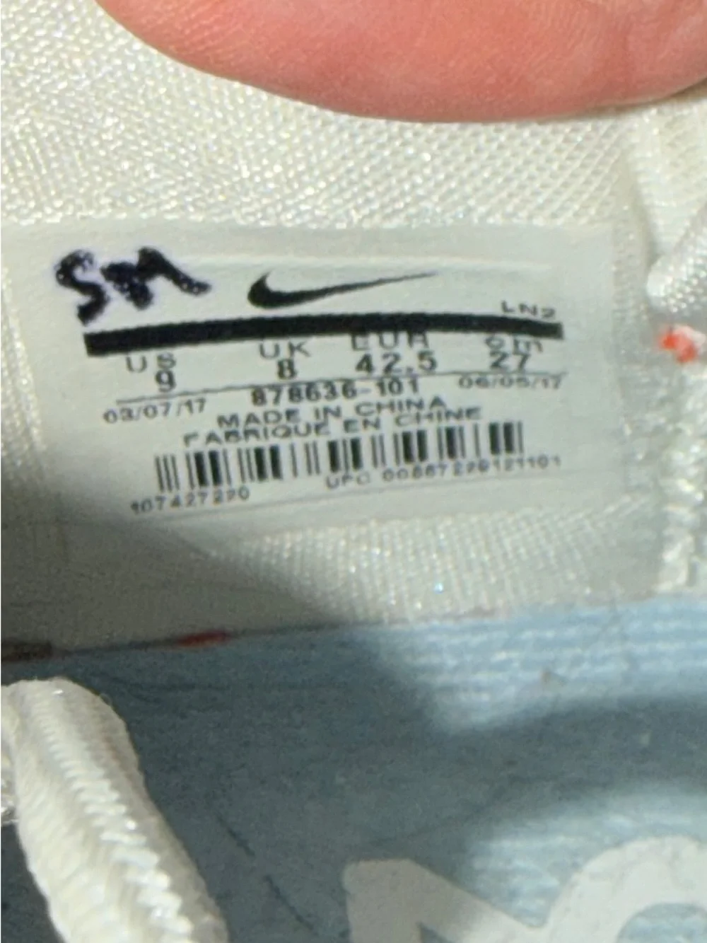 Nike LeBron 14 Jordan Men's Athletic Sneakers in White